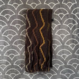 Boden Corduroy Brown Cottage Prairie Academia Indie Women’s Scarf